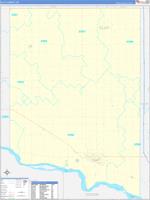 Clay, Sd Carrier Route Wall Map