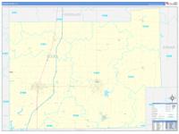 Coles, Il Wall Map Zip Code