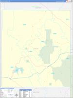 Crook, Wy Wall Map Zip Code