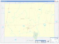 Cross, Ar Wall Map Zip Code