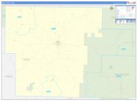 Dent, Mo Wall Map Zip Code