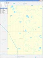 Deuel, Sd Wall Map Zip Code