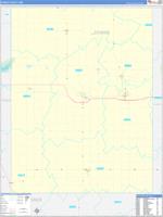 Dodge, Mn Wall Map Zip Code