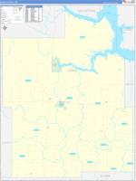 Dunn, Nd Wall Map
