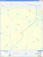 Eaton, Mi Wall Map Zip Code