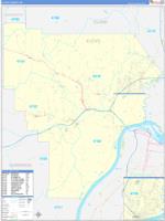 Floyd, In Wall Map Zip Code