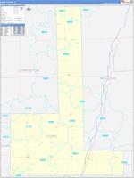 Ford, Il Wall Map Zip Code