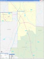 Forrest, Ms Wall Map Zip Code