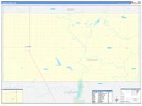 Foster, Nd Carrier Route Wall Map