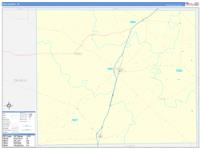 Frio, Tx Wall Map