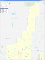 Gem, Id Wall Map Zip Code