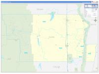 Glenn, Ca Wall Map Zip Code