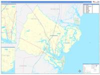 Glynn, Ga Wall Map