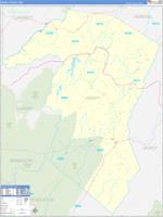 Grant, Wv Wall Map