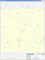 Green, Wi Wall Map Zip Code