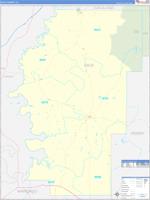 Hale, Al Wall Map Zip Code