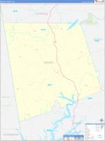 Heard, Ga Wall Map