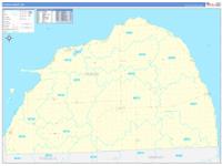 Huron, Mi Wall Map