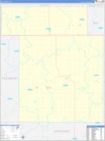 Ida, Ia Wall Map Zip Code