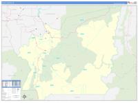 Idaho, Id Wall Map