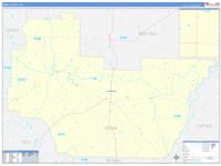 Irwin, Ga Wall Map