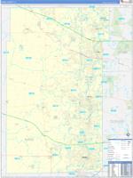 Kane, Il Wall Map Zip Code