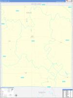 Knox, Mo Wall Map Zip Code