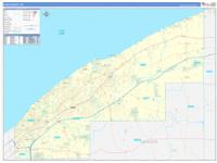 Lake, Oh Wall Map Zip Code