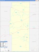 Lea, Nm Wall Map Zip Code