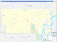 Lee, Ar Wall Map Zip Code