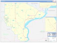 Lee, Ia Wall Map