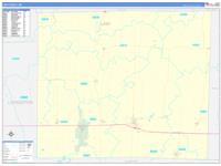 Linn, Mo Carrier Route Wall Map