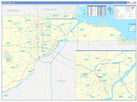 Lucas, Oh Wall Map Zip Code
