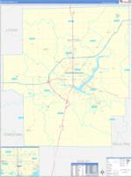 Macon, Il Wall Map