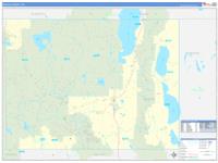 Modoc, Ca Wall Map Zip Code