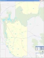 Mohave, Az Carrier Route Wall Map