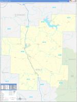 Noble, Oh Wall Map Zip Code