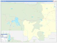 Park, Wy Wall Map Zip Code