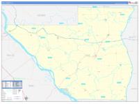 Pike, Il Wall Map Zip Code
