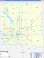 Polk, Ia Carrier Route Wall Map