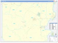 Polk, Or Wall Map Zip Code