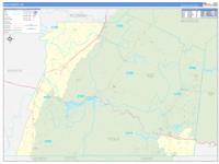 Polk, Tn Wall Map Zip Code