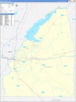 Rankin, Ms Carrier Route Wall Map