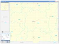 Rice, Ks Wall Map Zip Code