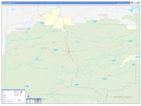 Scott, Ar Carrier Route Wall Map