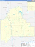 Scott, In Wall Map Zip Code