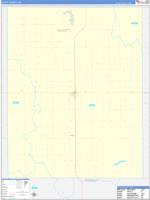 Scott, Ks Carrier Route Wall Map