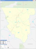 Scott, Tn Wall Map Zip Code