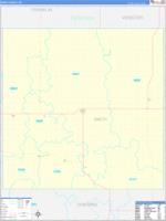 Smith, Ks Carrier Route Wall Map