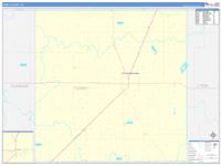 Terry, Tx Wall Map Zip Code